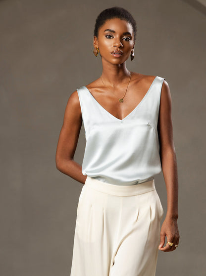 Rosstef Silkless V-Neck Tank Top