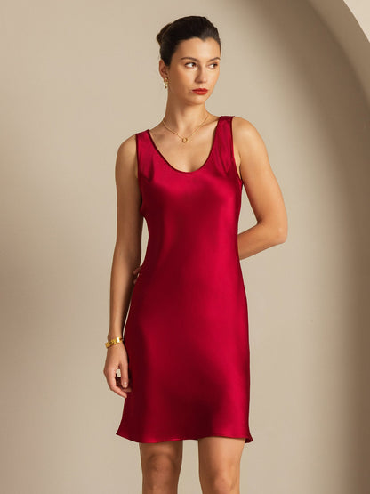 Rosstef 100% Mulberry Silk Kısa Etiketli Short Dress