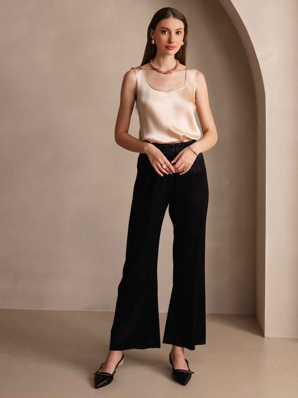 Rosstef Silkless U Neck Kadın Tank Topu