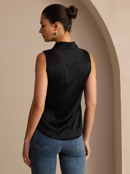 Rosstef Silk Sleevelsiz Çıkar Kollu Kadın Elbisesi