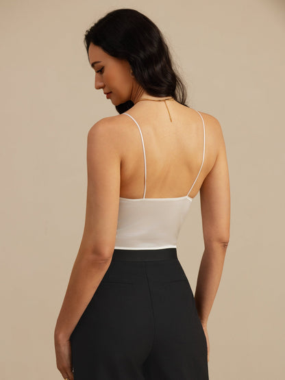 Rosstef Silk Crop Top: Güçlü ve Çıkarıcı V-Kol Çamaşır