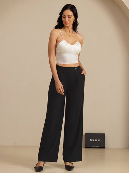 Rosstef Silk Crop Top: Güçlü ve Çıkarıcı V-Kol Çamaşır