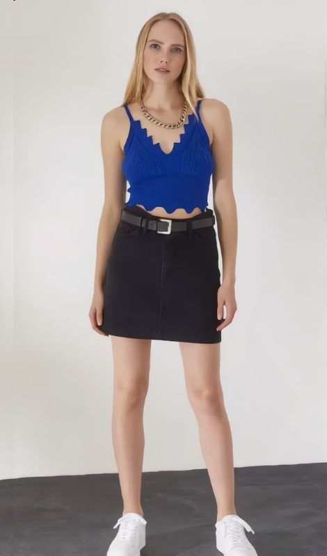 Oceania Dik Yaka Bluz