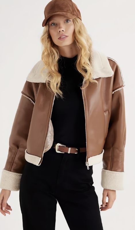 Château Dokulu Kruvaze Ceket