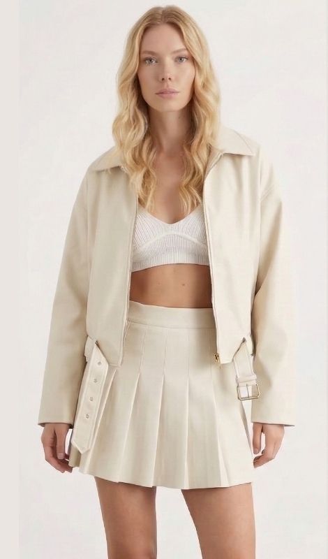 Urban Rebel Oversize Deri Bomber Ceket