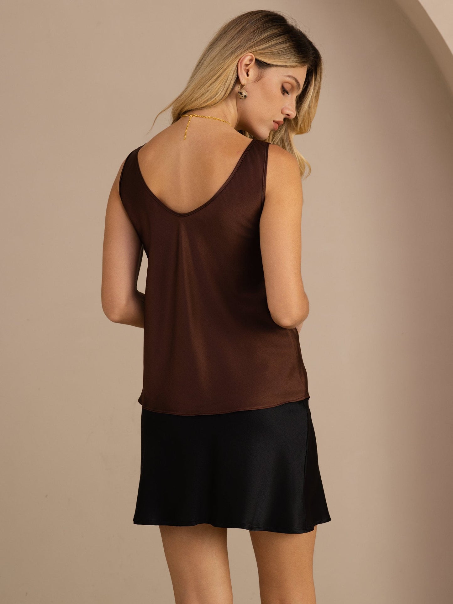 Rosstef Silkless V-Neck Tank Top