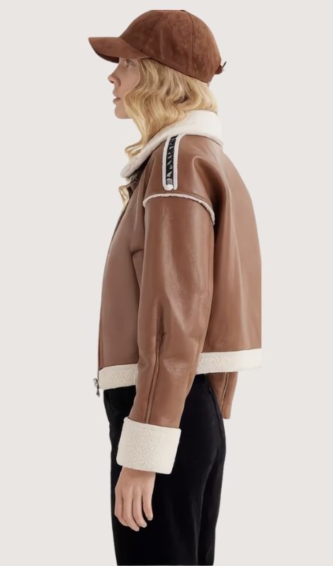 Château Dokulu Kruvaze Ceket