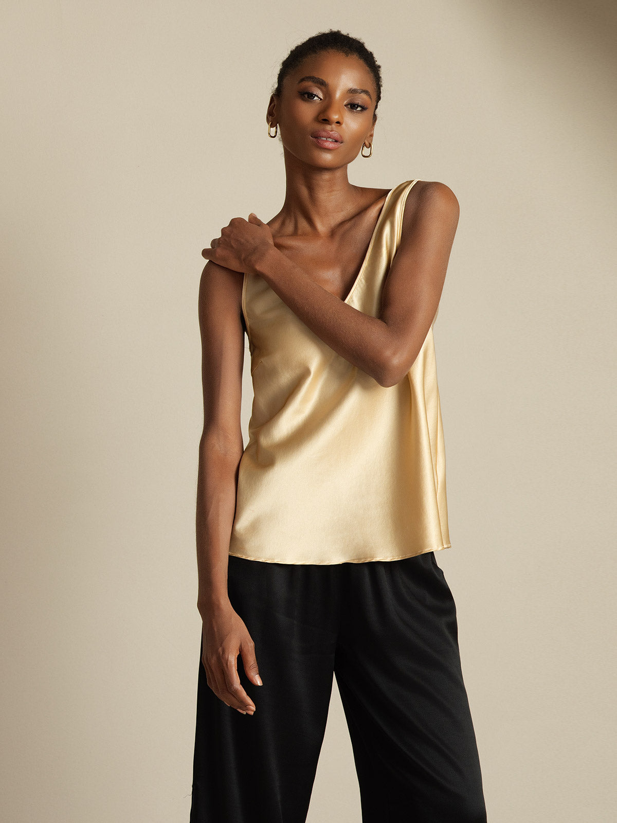Rosstef Silkless V-Neck Tank Top