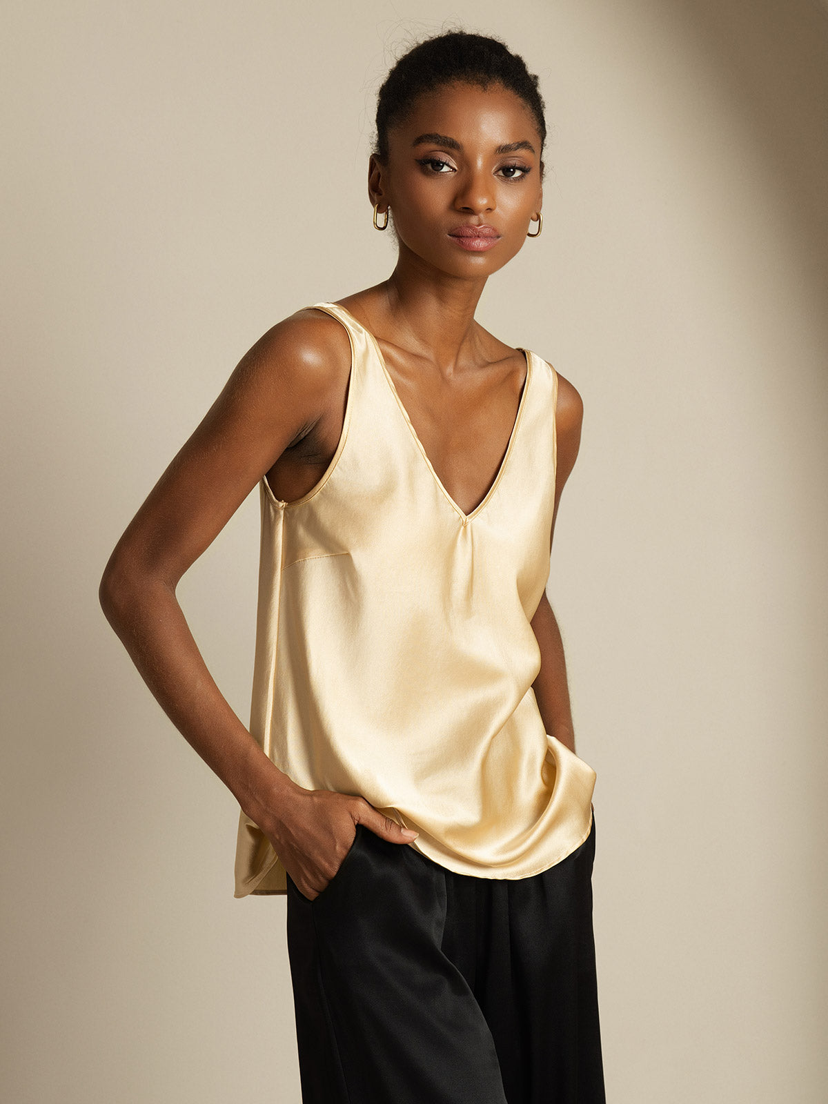 Rosstef Silkless V-Neck Tank Top