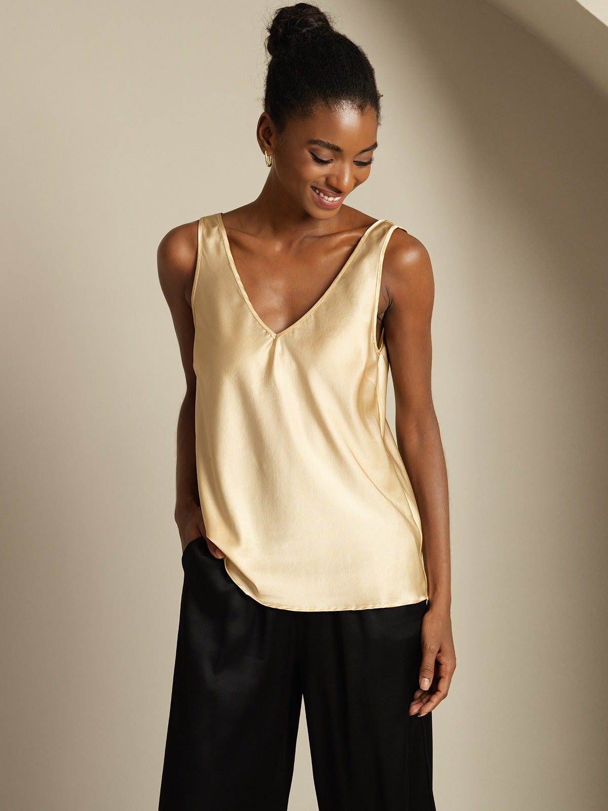 Rosstef Silkless V-Neck Tank Top