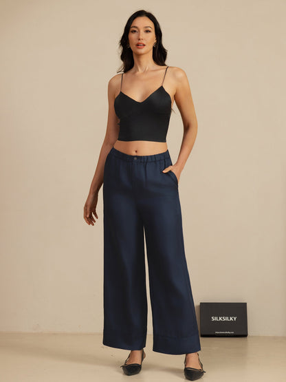 Rosstef Silk Crop Top: Güçlü ve Çıkarıcı V-Kol Çamaşır