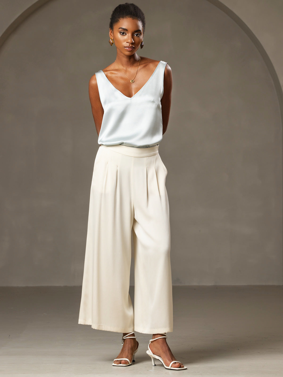 Rosstef Silkless V-Neck Tank Top