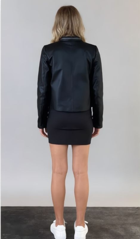 Midnight Shine Payetli Blazer Ceket