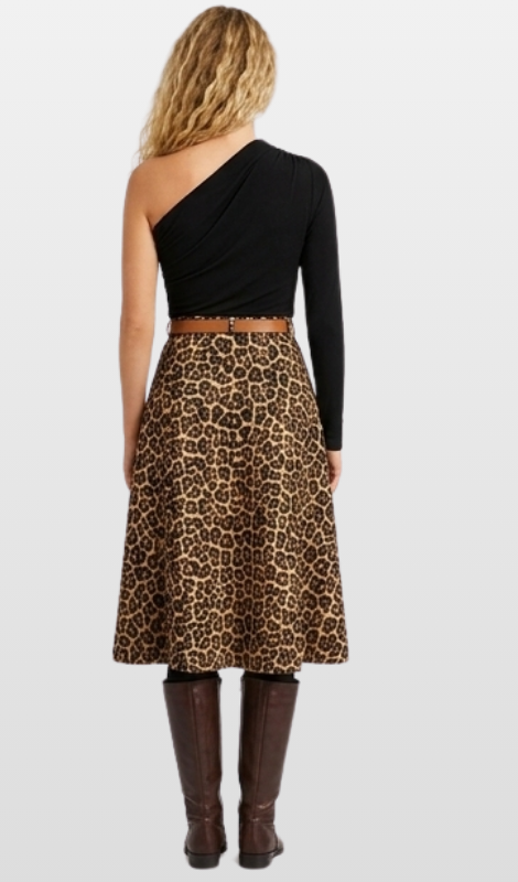 Diva Asimetrik Tek Omuz Bluz