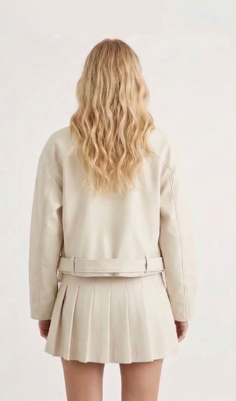 Urban Rebel Oversize Deri Bomber Ceket