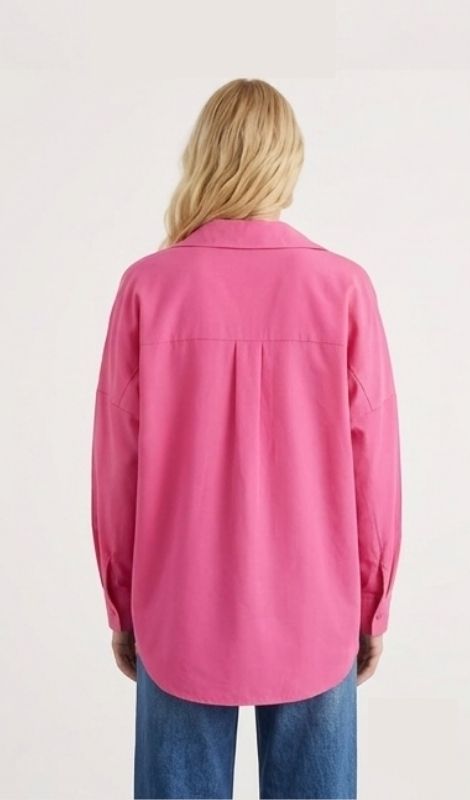 Cloudy Oversize Poplin Gömlek