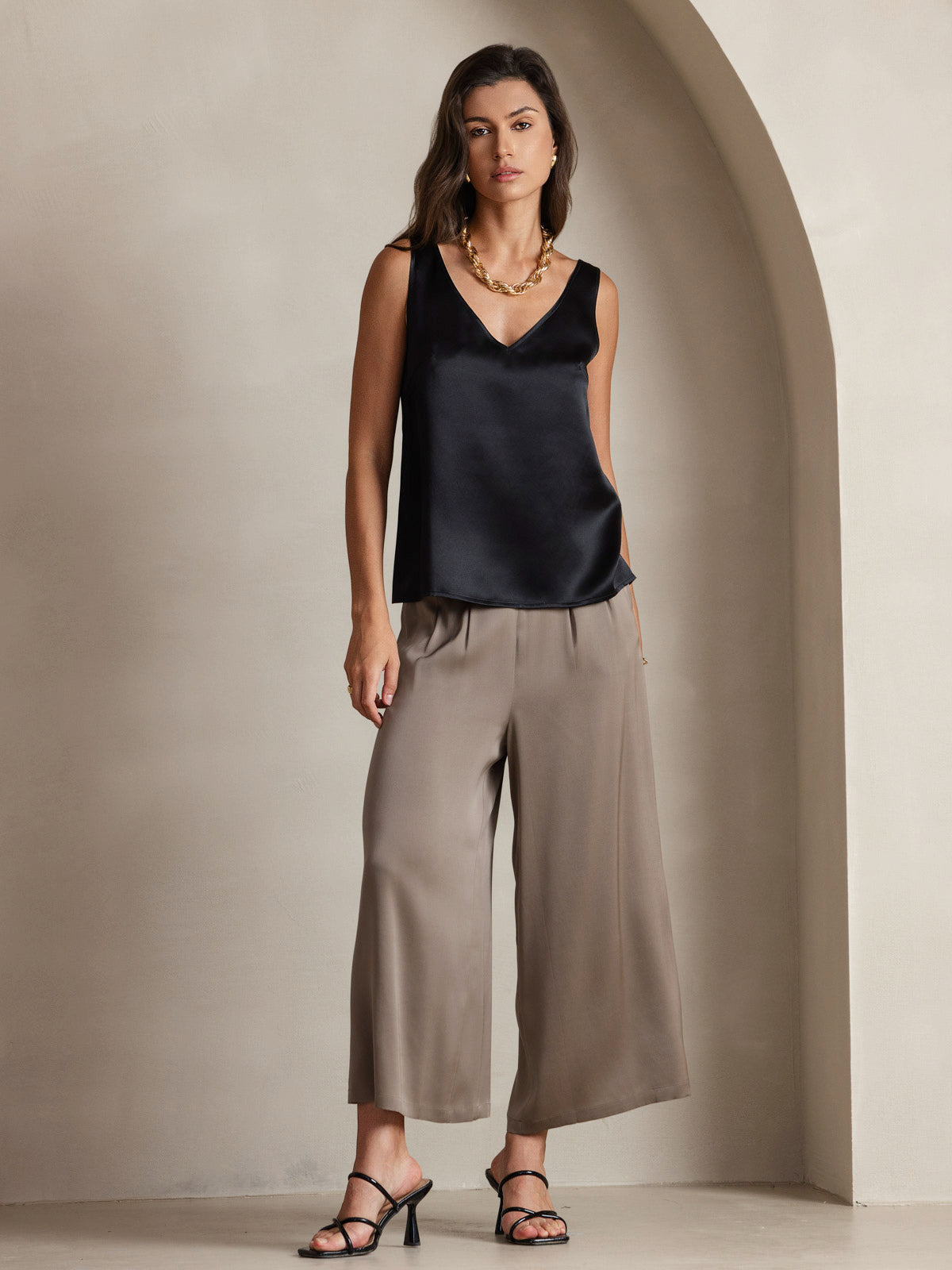 Rosstef Silkless V-Neck Tank Top