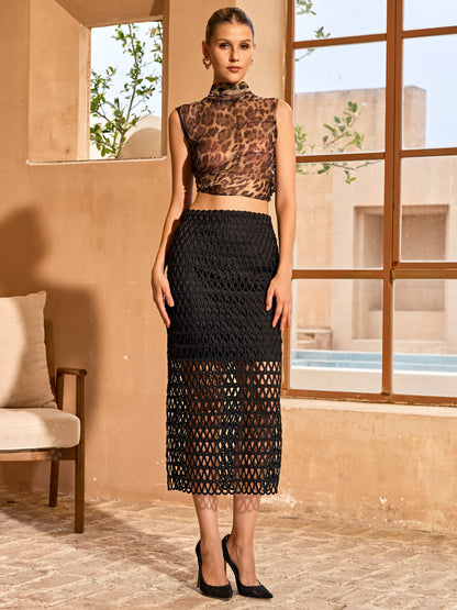 Bexorith Cutout Skirt