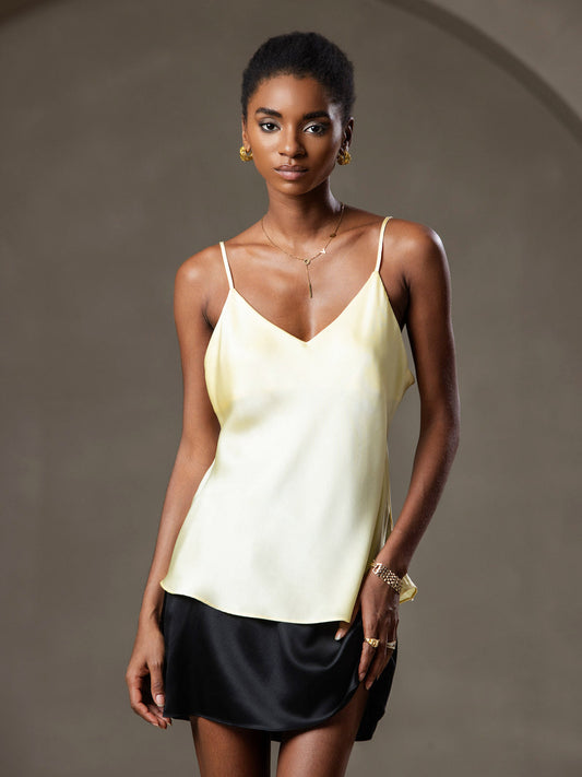 Rosstef Pure Silk Spaghetti Strap Camisole