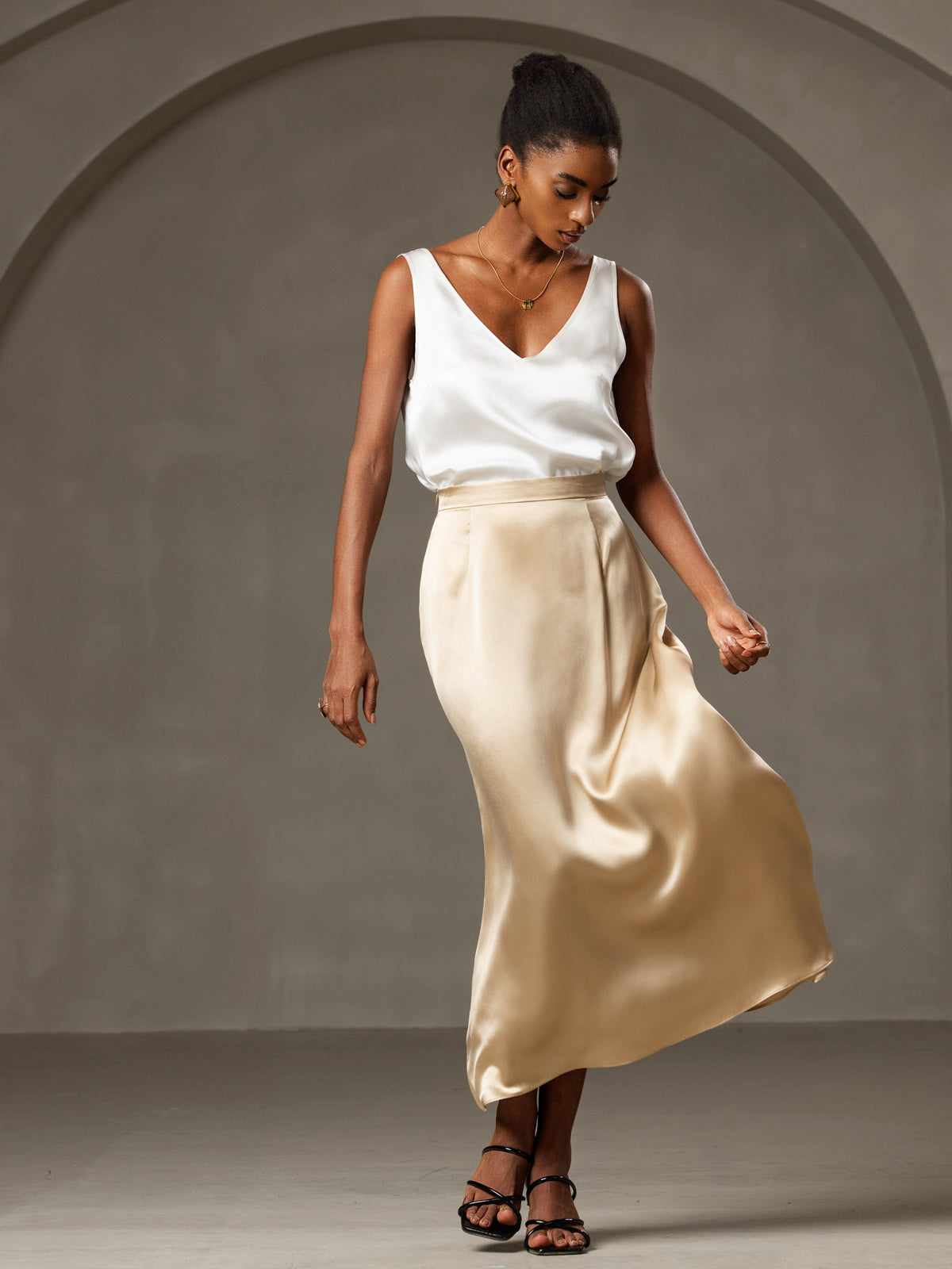 Rosstef Silkless V-Neck Tank Top