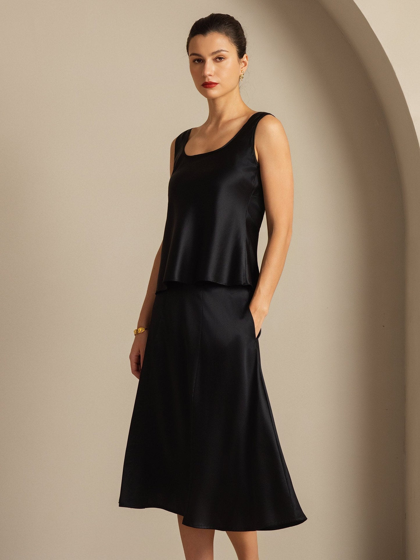 Rosstef Silkless U Neck Kadın Tank Topu