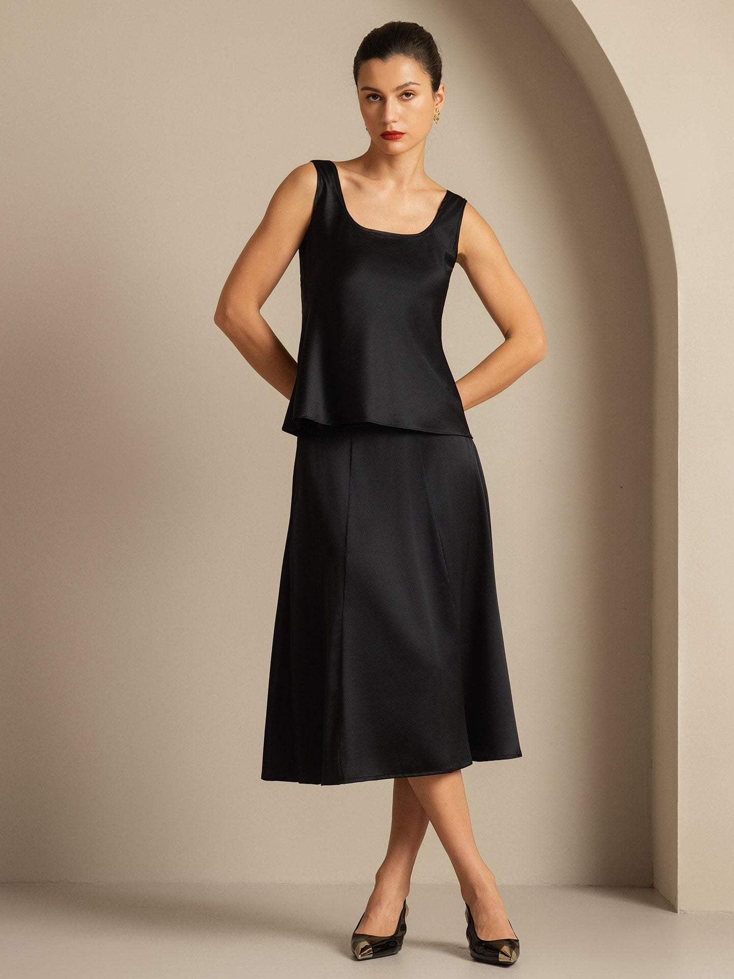Rosstef Silkless U Neck Kadın Tank Topu