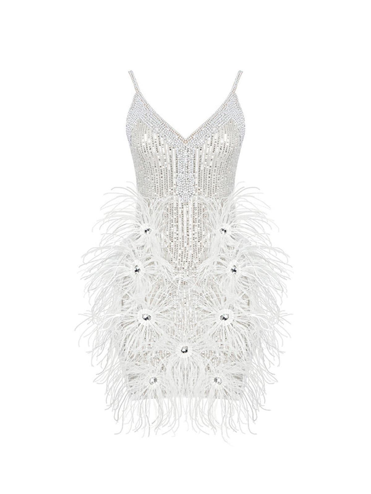 Rosstef Pearl Sequin Mini Dress