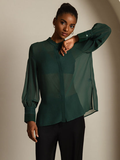 Rosstef Pure Silk Uzun Kollu Çekmece Şirt