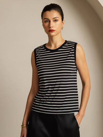 Rosstef Kadınlar için Temiz İpek Çift Çıkarlık Tank Top