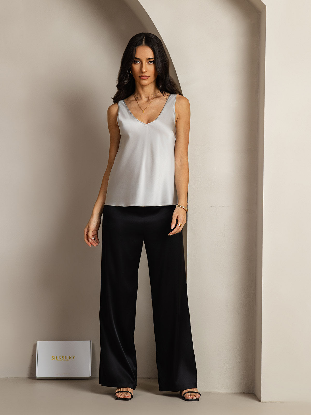 Rosstef Silkless V-Neck Tank Top