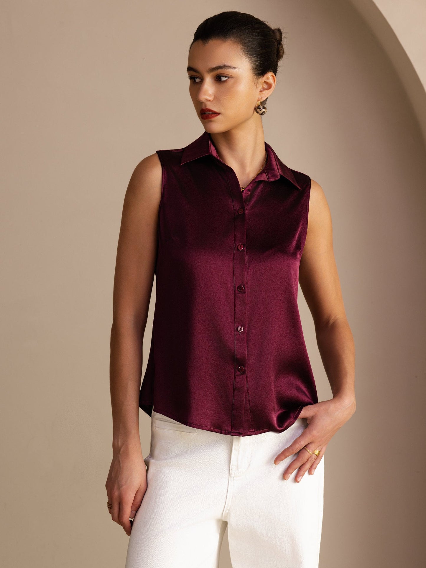 Rosstef Silk Sleevelsiz Çıkar Kollu Kadın Elbisesi
