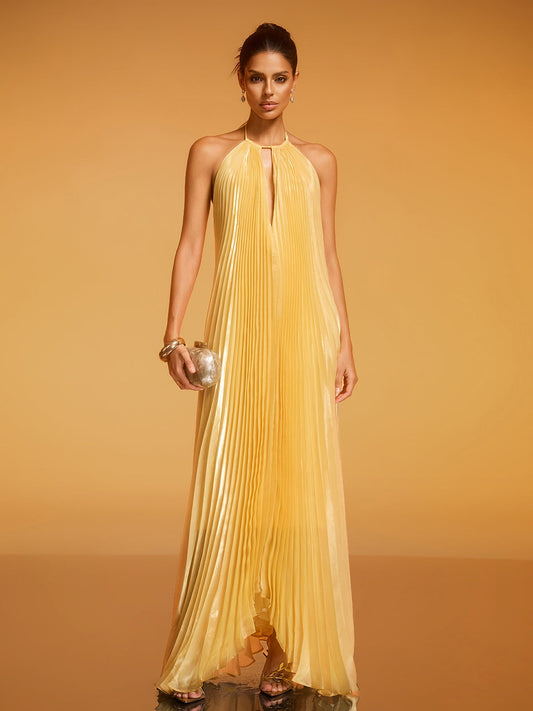 Rosstef Metalik Maxi Gown