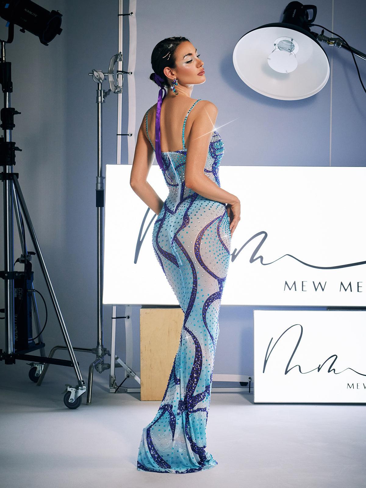 Rosstef Crystal Maxi Dress