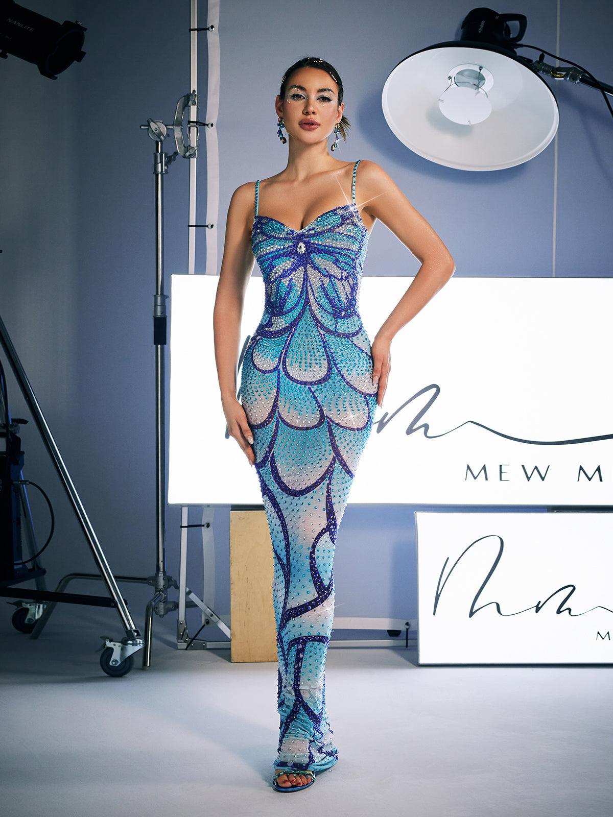 Rosstef Crystal Maxi Dress