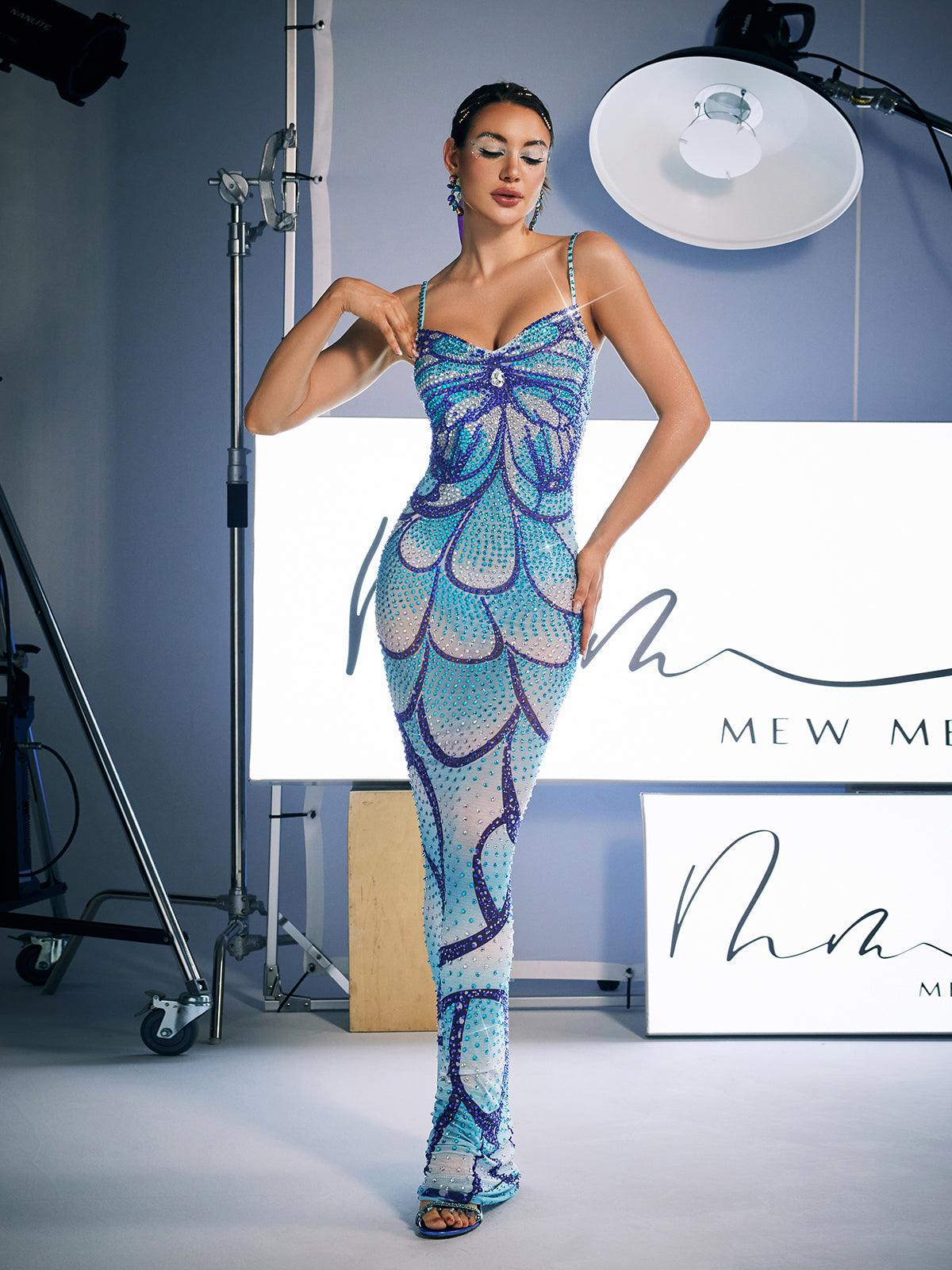 Rosstef Crystal Maxi Dress
