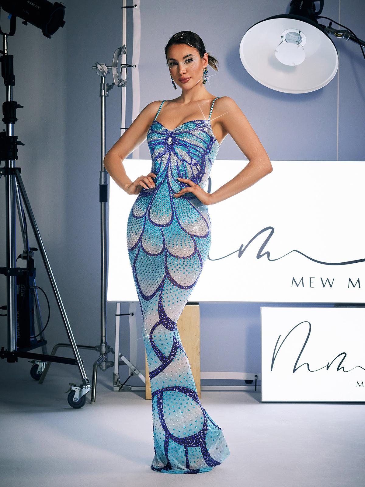 Rosstef Crystal Maxi Dress