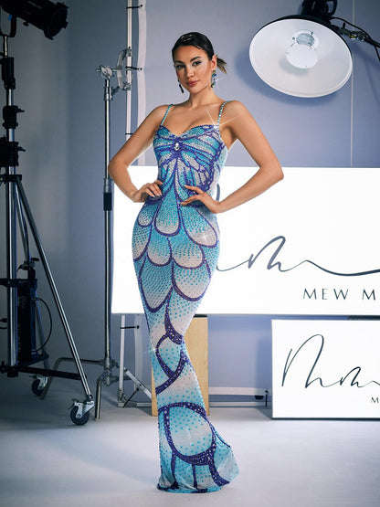 Rosstef Crystal Maxi Dress