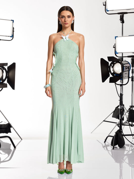 Rosstef Butterfly Maxi Dress