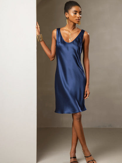 Rosstef 100% Mulberry Silk Kısa Etiketli Short Dress