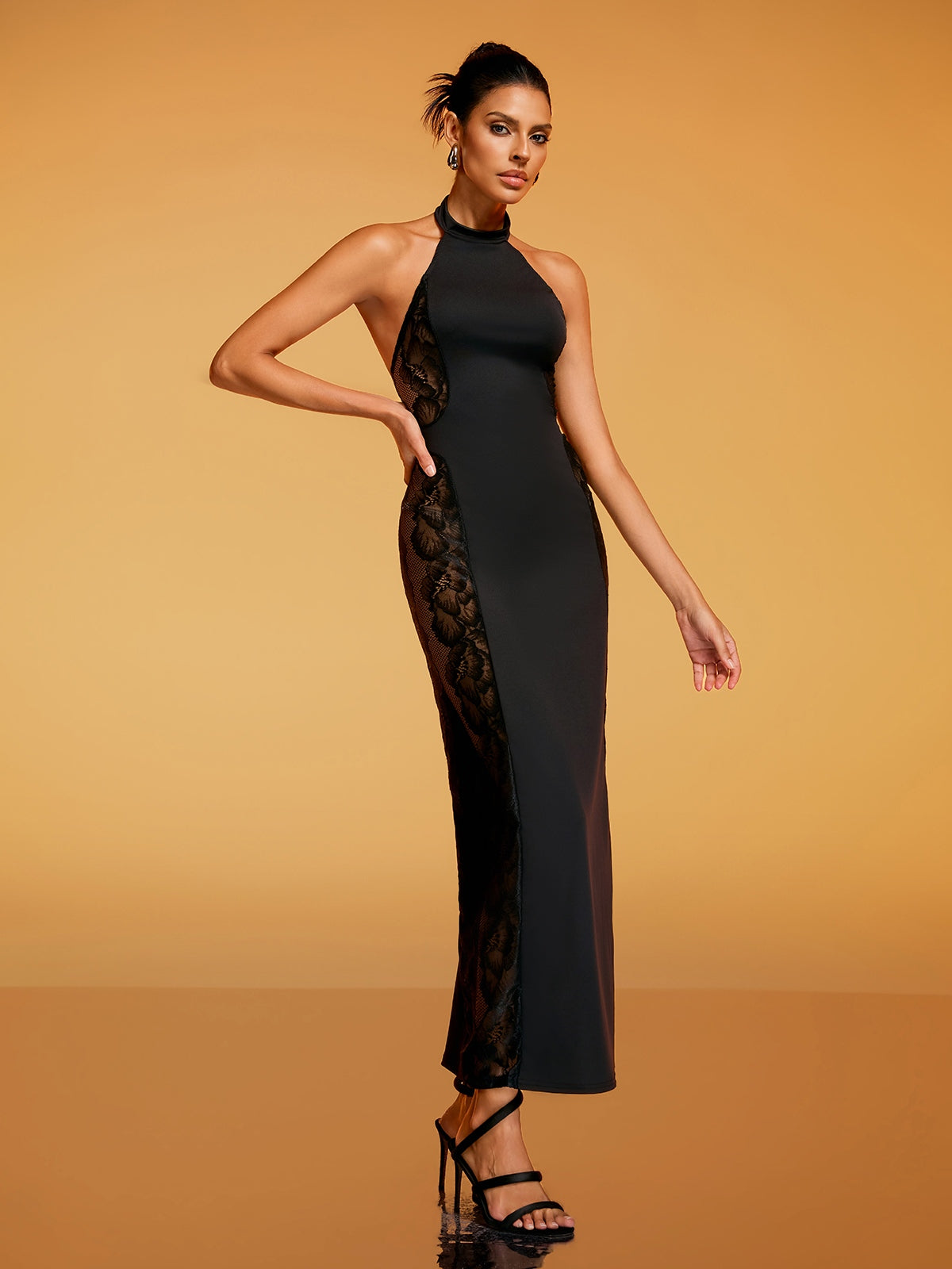 Rosstef Lace Midi Dress