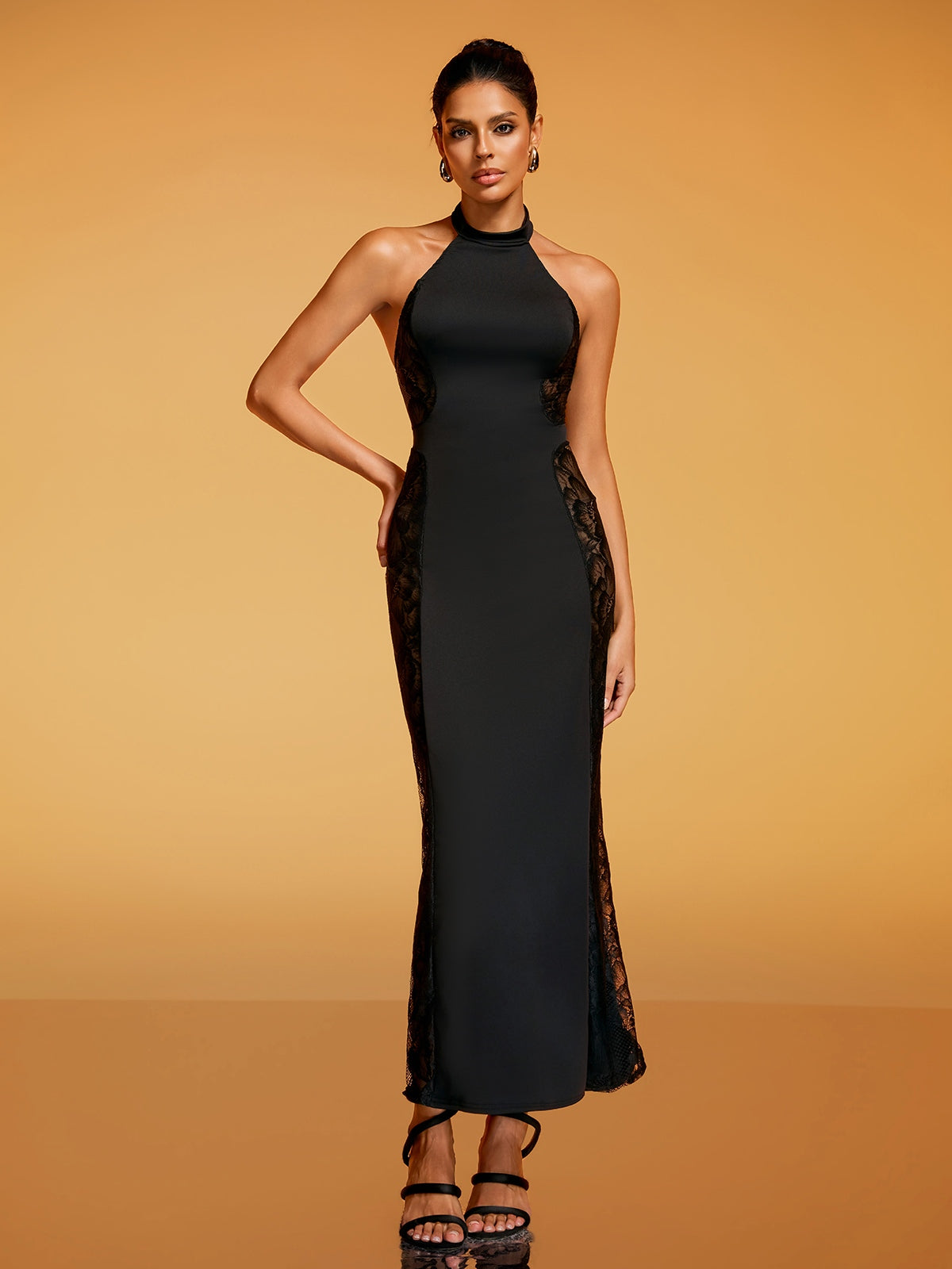 Rosstef Lace Midi Dress