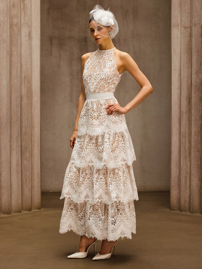 Dory Embroidered Tiered Maxi Dress