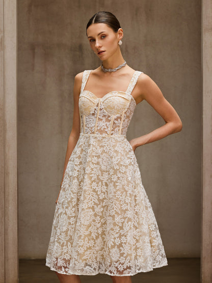 Rosstef Floral Midi Dress