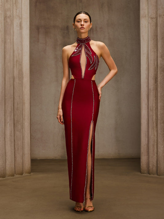 Rosstef Crystal Bandaj Maxi Gown