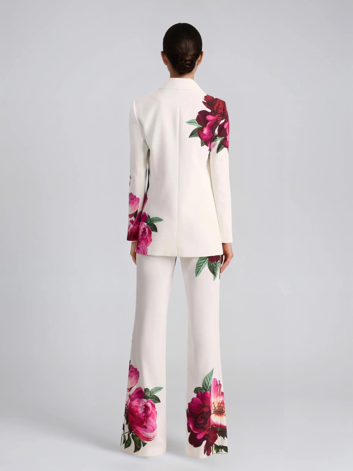 Faelorin Long Sleeve Floral Blazer Set