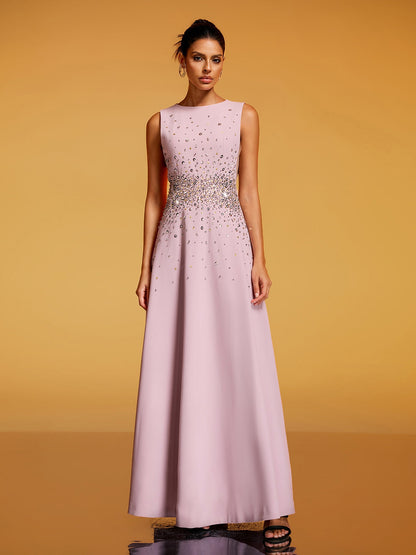 Rosstef Rhinestone Maxi Gown