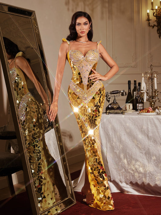 Rosstef Rhinestone Maxi Gününlük