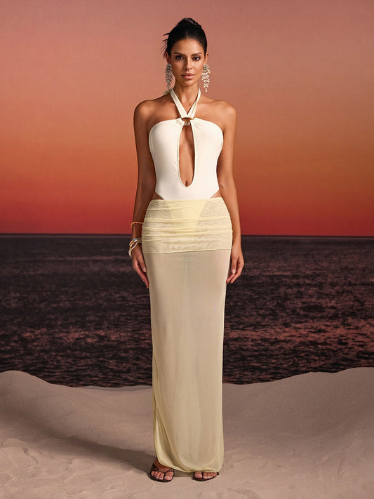 Horex Halterneck Cutout Two Piece Set