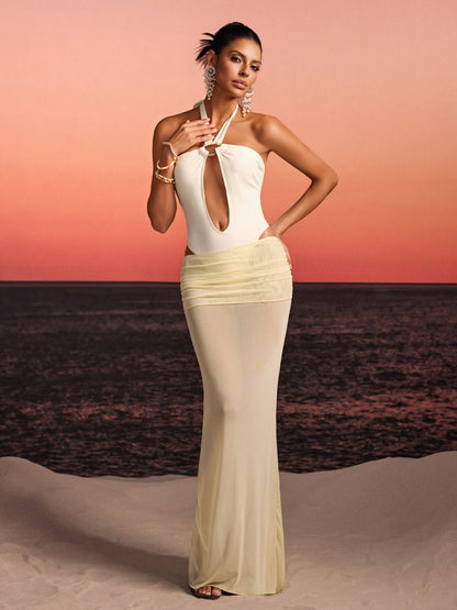 Horex Halterneck Cutout Two Piece Set