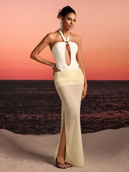 Horex Halterneck Cutout Two Piece Set